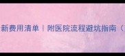 四个月引产最新费用清单附医院流程避坑指南附真实案例