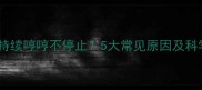 四个月宝宝持续哼哼不停止5大常见原因及科学应对指南
