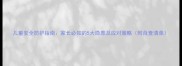 儿童安全防护指南家长必知的5大隐患及应对策略附自查清单