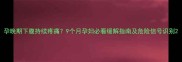 孕晚期下腹持续疼痛9个月孕妇必看缓解指南及危险信号识别