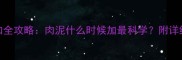 0-3岁宝宝辅食添加全攻略肉泥什么时候加最科学附详细制作与喂养指南