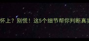 停经2个月还能怀上别慌这5个细节帮你判断真实怀孕信号