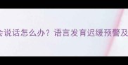 4个月宝宝不会说话怎么办语言发育迟缓预警及科学干预指南