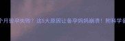 停经两个月验孕失败这5大原因让备孕妈妈崩溃附科学备孕指南