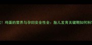 孕期必读鸡蛋的营养与孕妇安全性全胎儿发育关键期如何科学食用