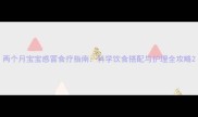 两个月宝宝感冒食疗指南科学饮食搭配与护理全攻略