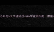 胎动时间表孕妈必知的5大关键阶段与科学监测指南附胎动异常预警信号