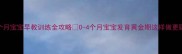 四个月宝宝早教训练全攻略0-4个月宝宝发育黄金期这样做更聪明