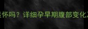 怀孕3个月肚子显怀吗详细孕早期腹部变化及科学应对指南