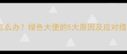 宝宝八个月拉绿屎怎么办绿色大便的5大原因及应对措施附护理指南