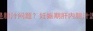 孕六个月皮肤瘙痒是胆汁问题妊娠期肝内胆汁淤积症全及应对措施