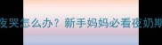 4个月宝宝夜醒夜哭怎么办新手妈妈必看夜奶期睡眠全攻略