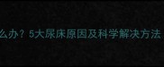 儿童夜尿频繁怎么办5大尿床原因及科学解决方法附护理指南