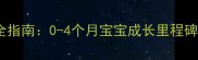 四个月宝宝发育全指南0-4个月宝宝成长里程碑与科学早教方案