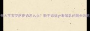 9天大宝宝突然拒奶怎么办新手妈妈必看哺乳问题全攻略