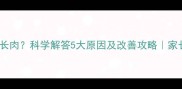 孩子不长肉科学解答5大原因及改善攻略家长必看