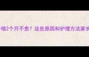 宝宝干咳2个月不愈这些原因和护理方法家长必看