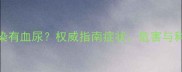 孕妇尿路感染有血尿权威指南症状危害与科学应对方法